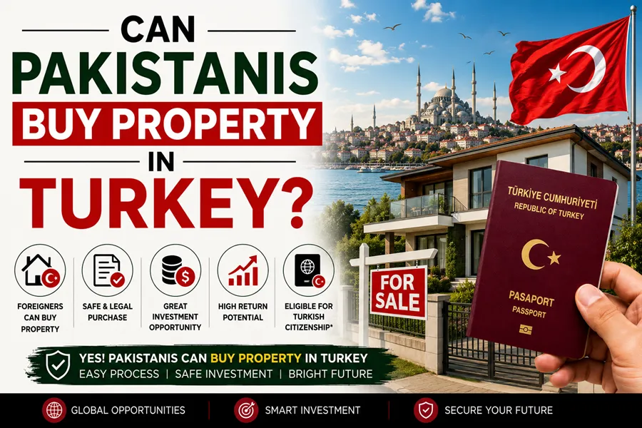 Can Pakistanis Buy Property in Turkey