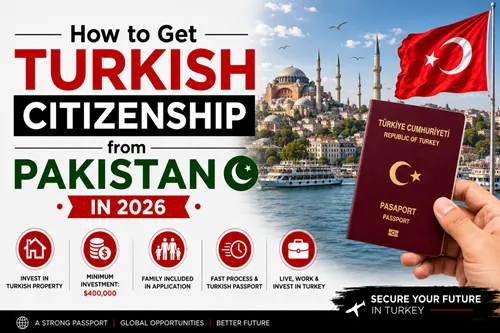 How to Get Turkish Citizenship from Pakistan in 2026