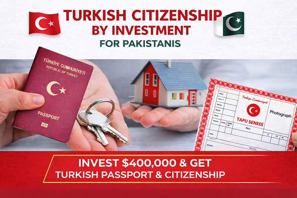 Turkish Citizenship by Investment for Pakistanis